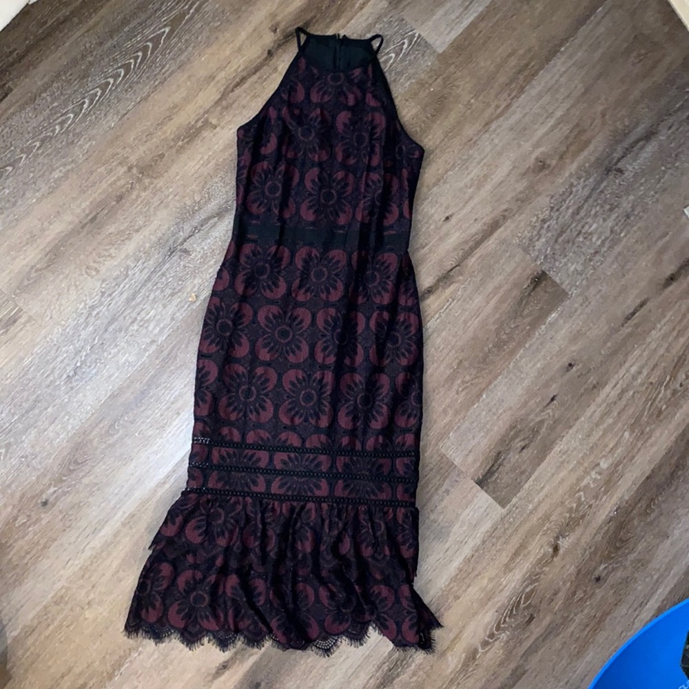 New banana republic lace dress. Size 6 Tall - Picture 4 of 6